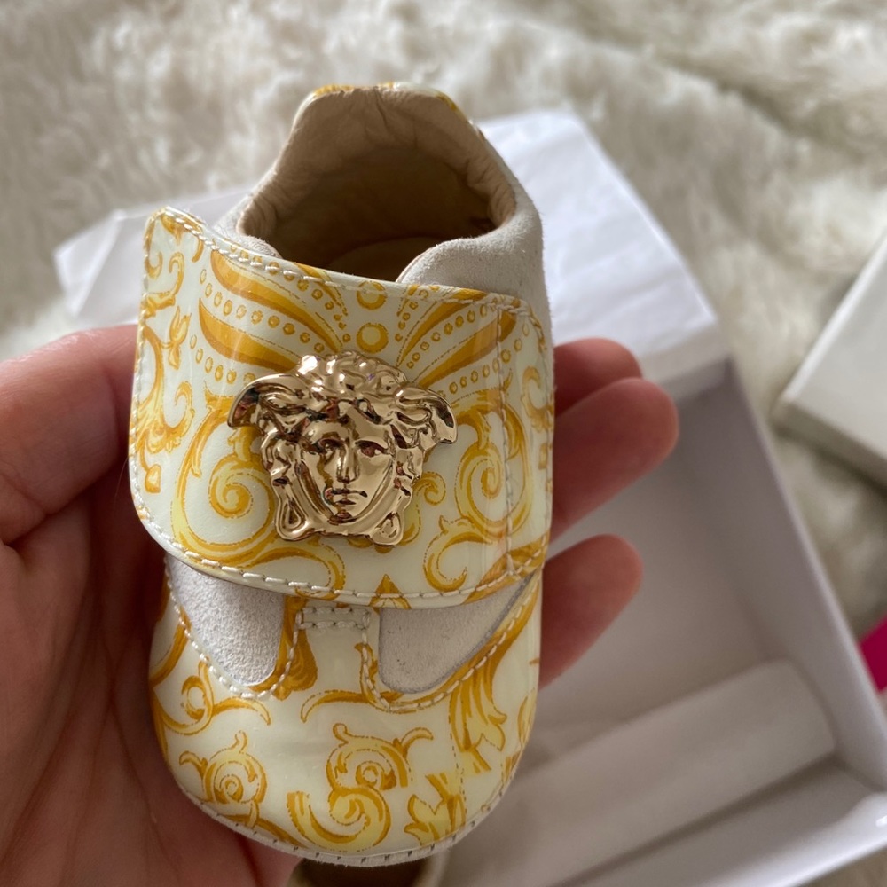 Young Versace infant shoes